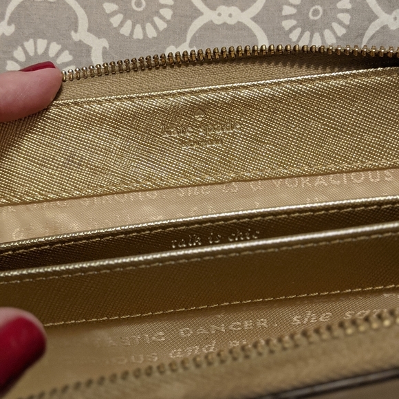 kate spade Bags Kate Spade Gold Clutch Poshmark